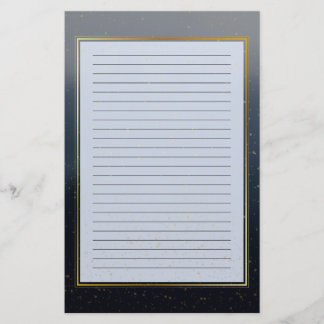 Peace is Golden Lined Stationery