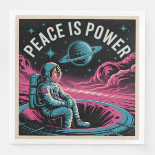 Peace Is Power Napkin