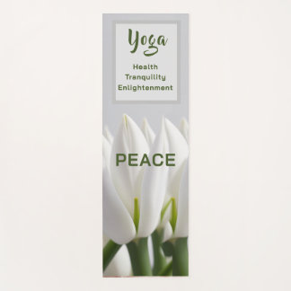 Peace Jasmine  - Yoga Mat