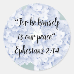 Peace Jesus is our Peace  Round Sticker