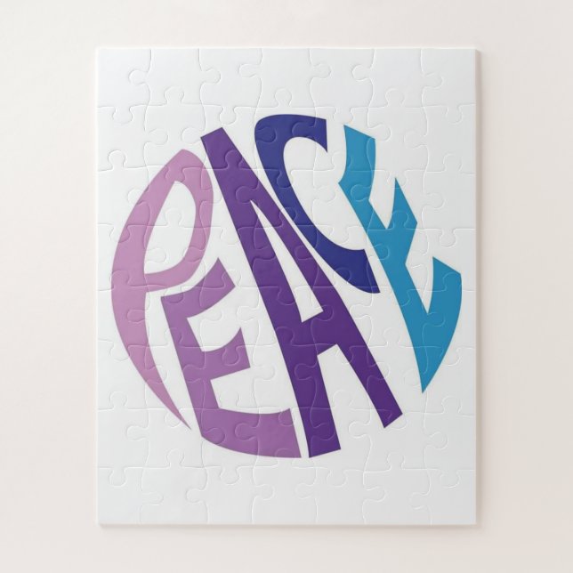 PEACE  JIGSAW PUZZLE (Vertical)