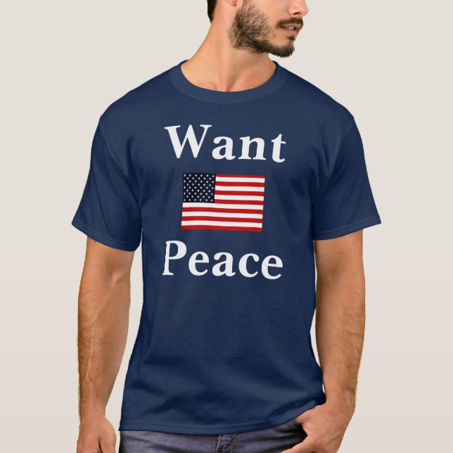 Peace & Justice T-Shirt (Front)