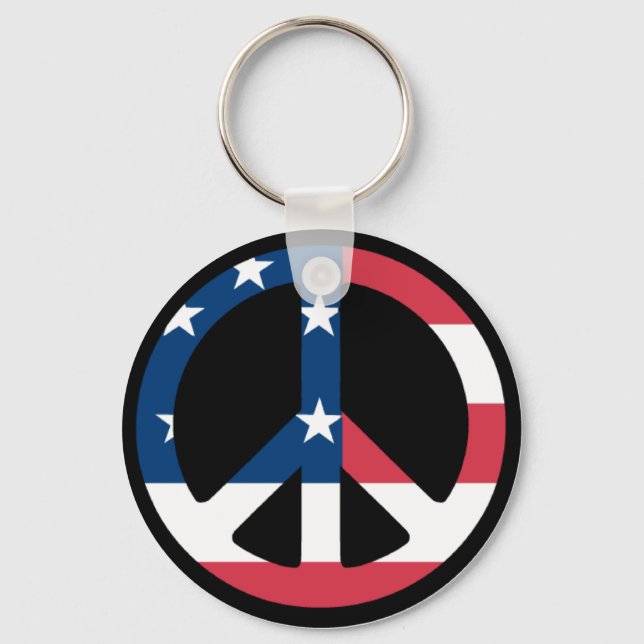 Peace Key Ring (Front)
