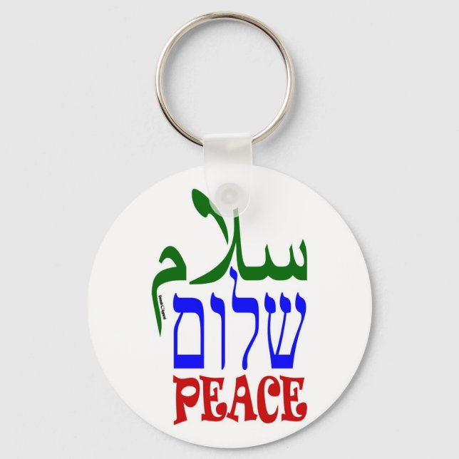 Peace Key Ring (Front)