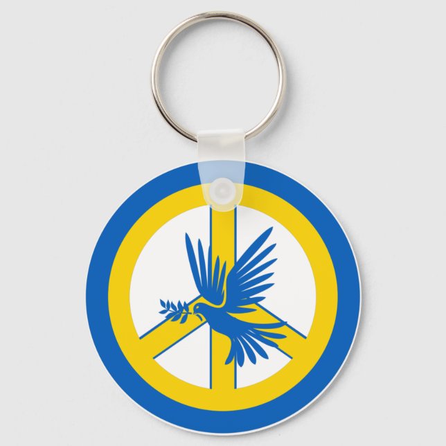 Peace Key Ring (Front)