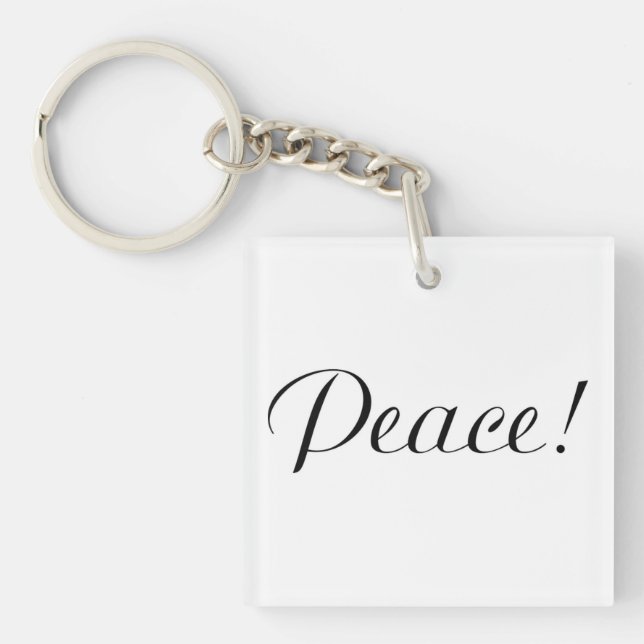 PEACE KEY RING (Front)