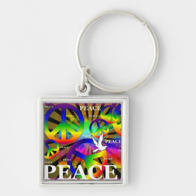 Peace Key Ring (Front)