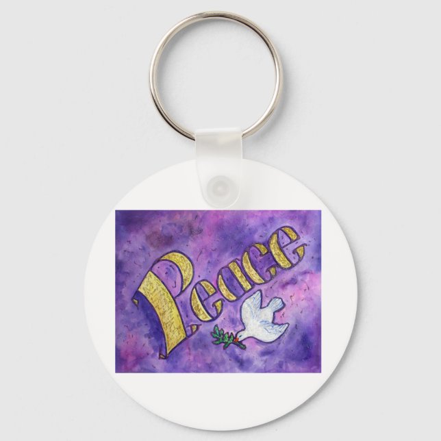 Peace Keychain (Front)