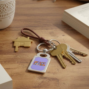 Peace Keychain