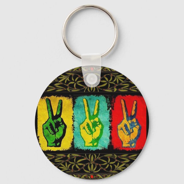 Peace Keychain (Front)