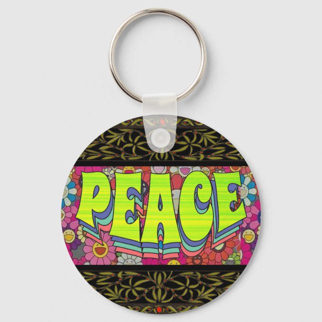 Peace Keychain (Front)