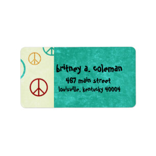 peace label