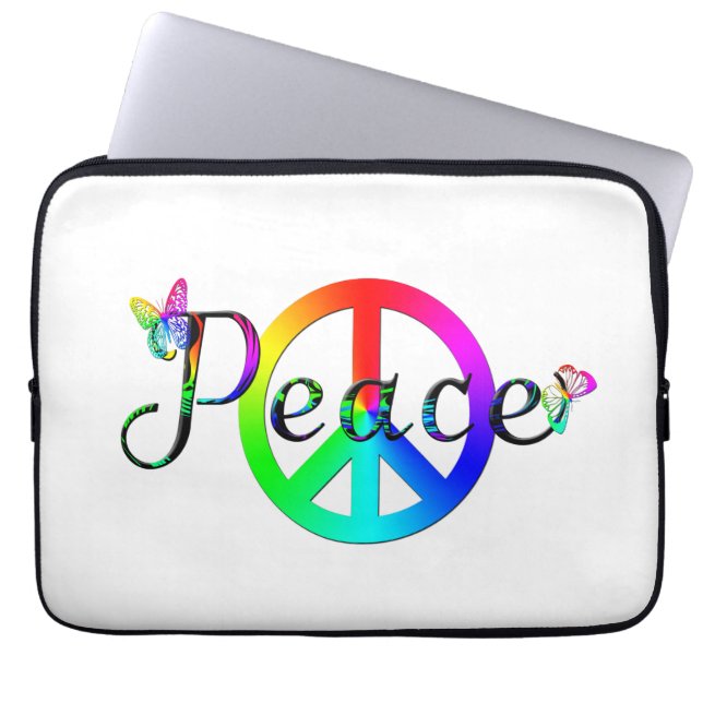 Peace Laptop Sleeve (Front)
