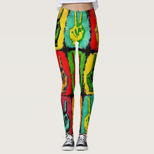 Peace Leggings (Front)