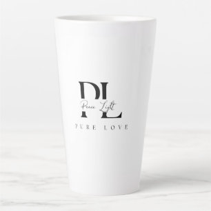 “Peace Light – Pure Love Logo Latte Mug