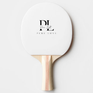 “Peace Light – Pure Love Logo Ping Pong Paddle