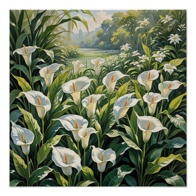 peace lilies poster (Front)