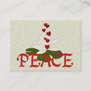 Peace Lotus Business Card