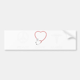 peace love43 bumper sticker