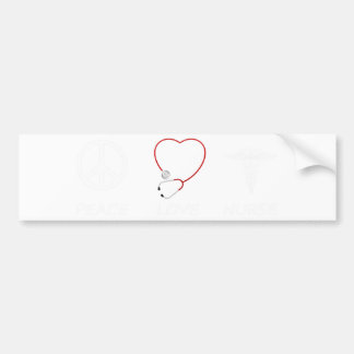 peace love43 bumper sticker