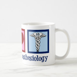 Peace Love Anaesthesiology Coffee Mug