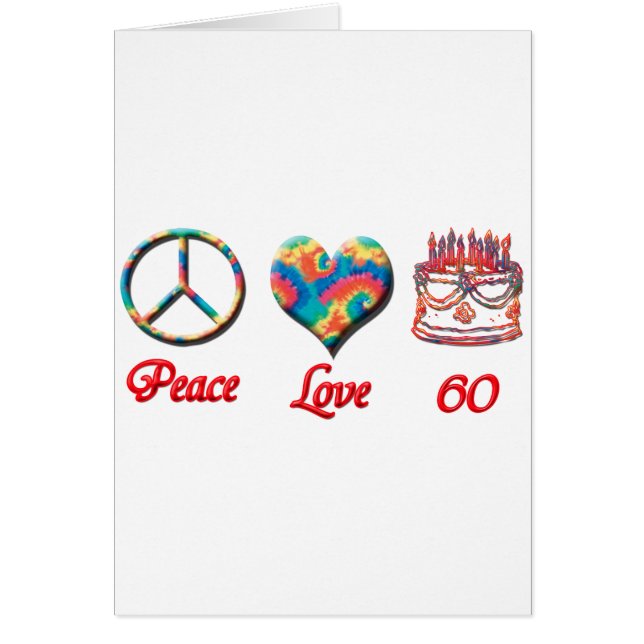 Peace Love and 60 (Front)