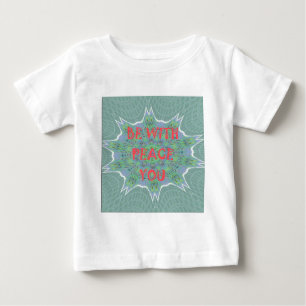 Peace, Love, and African Print Baby T-Shirt