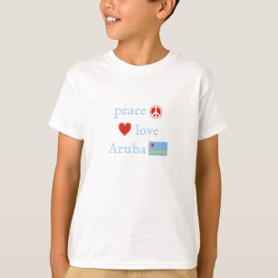 Peace Love and Aruba children’s T-Shirt
