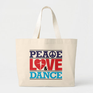 Peace, Love and Dance Bag
