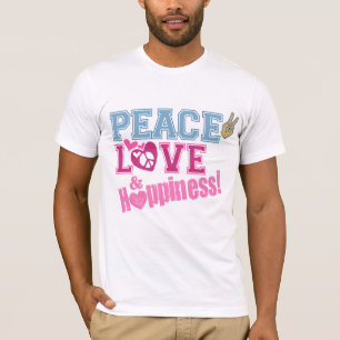 Peace Love and Happiness T-Shirt
