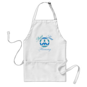 Peace, Love and Harmony Apron