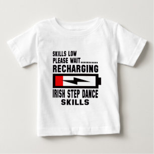 Peace Love And Irish Step Dance Baby T-Shirt