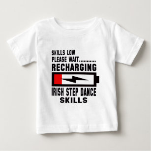 Peace Love And Irish Step Dance Baby T-Shirt