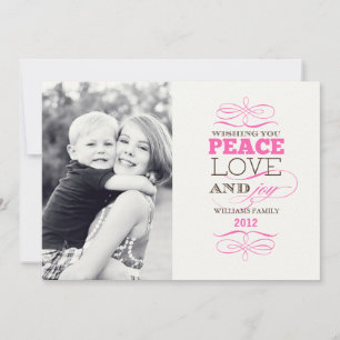 Peace Love and Joy Cards