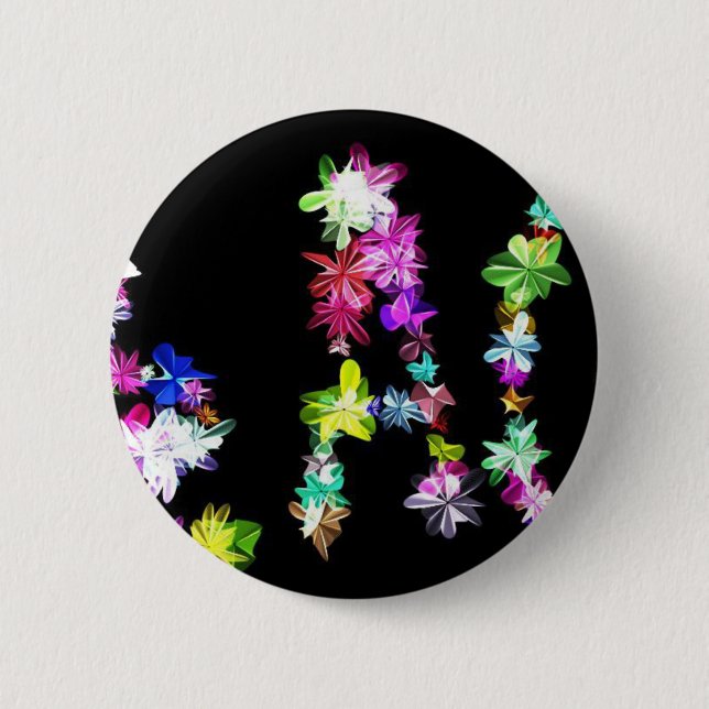 Peace Love and Unity 6 Cm Round Badge (Front)