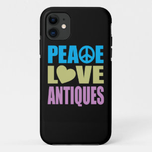 Peace Love Antiques iPhone 11 Case