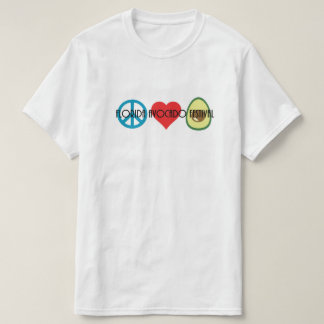 Peace, Love, Avocado - Florida Avocado Festival T-Shirt