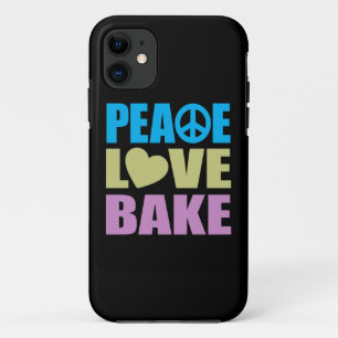 Peace Love Bake iPhone 11 Case