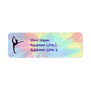 Peace, Love, Ballet Return Address Label