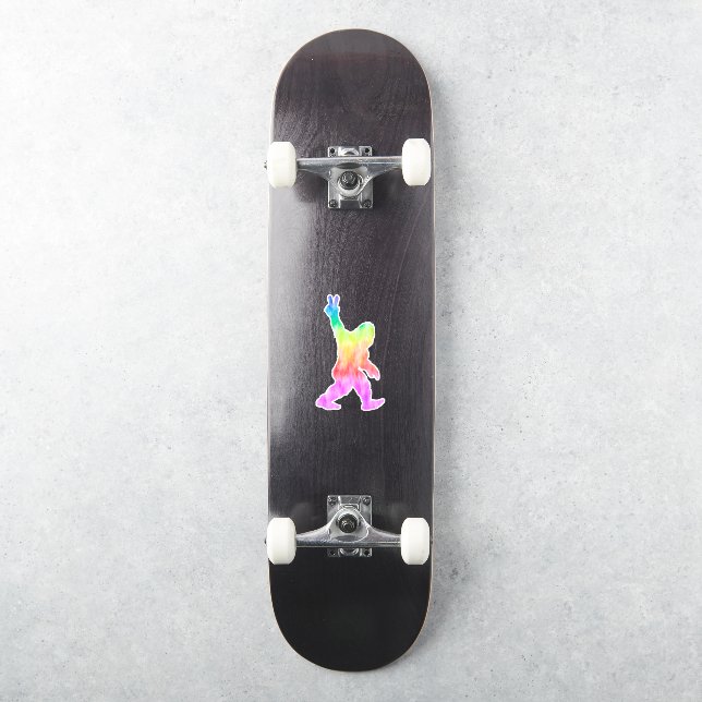 Peace Love Bigfoot  (Skateboard)