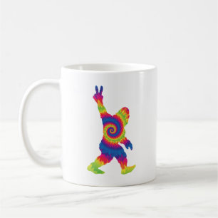 Peace Love Bigfoot - Bigfoot Lovers Coffee Mug