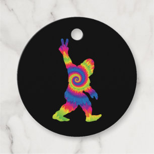 Peace Love Bigfoot - Bigfoot Lovers Favour Tags
