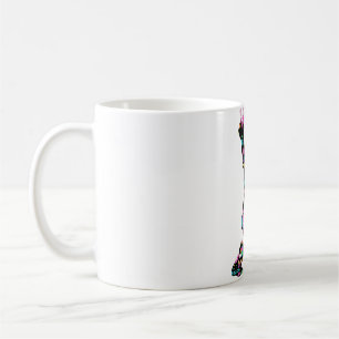 Peace Love Bigfoot Hippie Funny Bigfoot Lover Coffee Mug