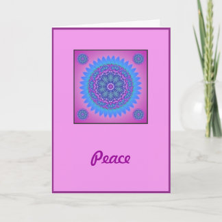 Peace & Love Birthday Card