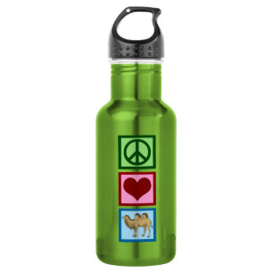 Peace Love Camels 532 Ml Water Bottle