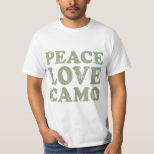 Peace Love Camo T-Shirt