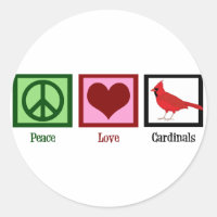 Peace Love Cardinals
