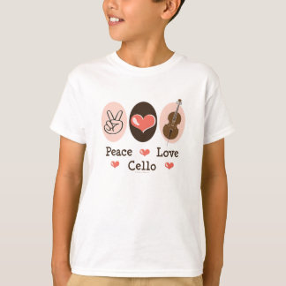 Peace Love Cello Kid Sweatshirt T-Shirt