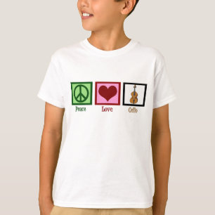Peace Love Cello T-Shirt