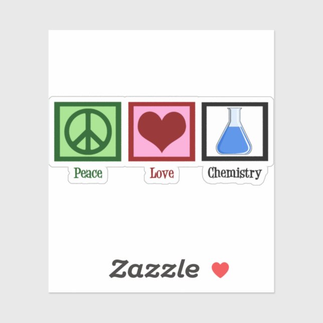 Peace Love Chemistry Laptop (Sheet)